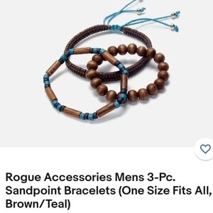 🏀NWT SET OF THREE BRACELETS